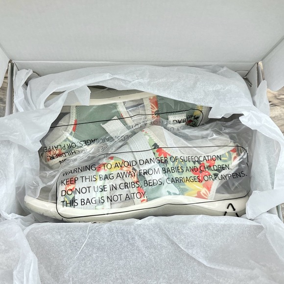 NIB Earth Origins Saco 9M Slingback Comfort Sport Sandals Green Multi - Picture 10 of 12